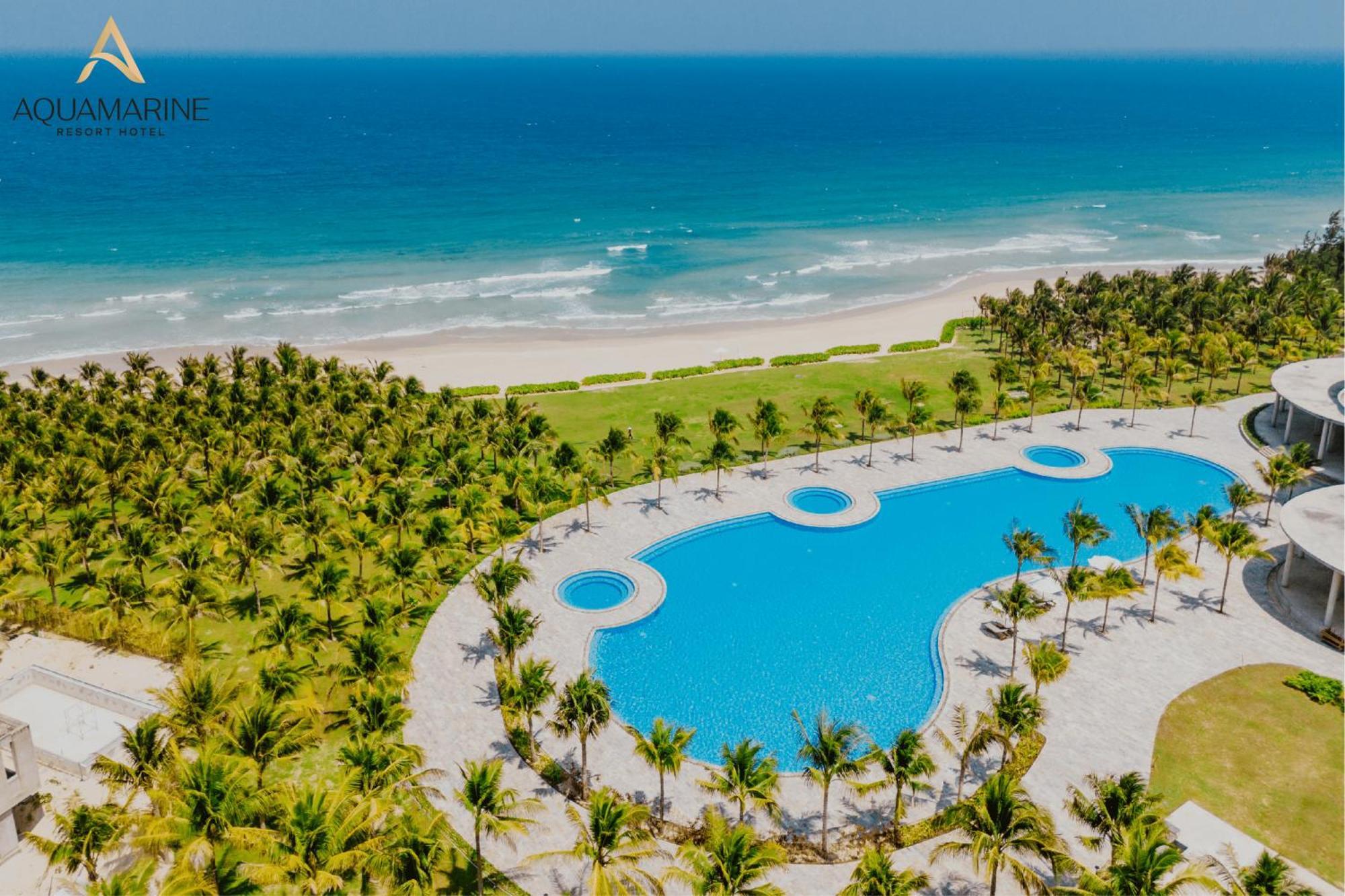 Aquamarine Beachfront Resort & Spa Cam Ranh Exterior foto